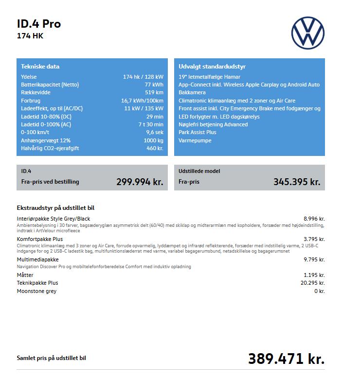 VW ID.4 77 Pro